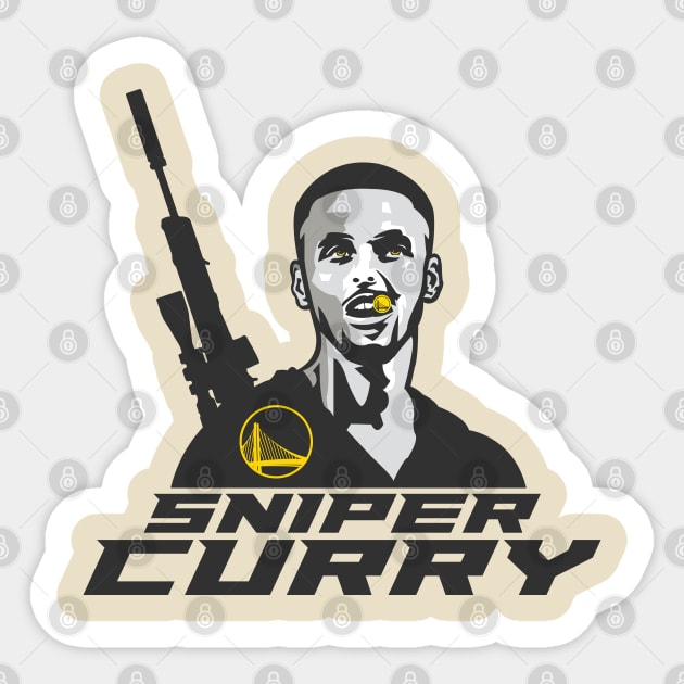 The Sniper Sticker by CTShirts